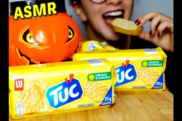 Crunch Crackers | *ASMR* Eating Crunchy Italian Food | Eating Sounds | No Talking |