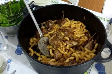 Stuffed quail: Italians descendants food