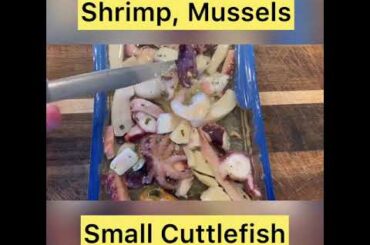 🐟 Marinated Mixed Seafood Salad made in Italy