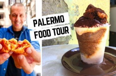 SICILY FOOD TOUR | Street food in Italy | Palermo street food and traditional SICILIAN food