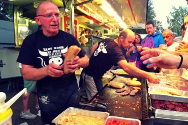 Italy Street Food: Fiorentina Stadium 🇮🇹