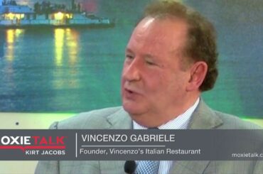 Episode 129. Vincenzo Gabriele - Founder, Vincenzo’s Italian Restaurant - MoxieTalk with Kirt Jacobs