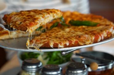 Chicken parm pizza is an Italian food lover's dream