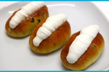 MARITOZZI alla panna [italian brioche bread recipe] by ItalianCakes