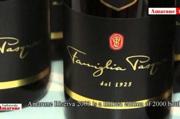 "Amarone" Tv - Azienda Pasqua -  "Italian Wine"- by "Confraternita Amarone"