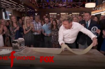 Gordon Ramsay Attempts To Set A World Record For Pasta Rolling | Season 1 Ep. 11 | THE F WORD