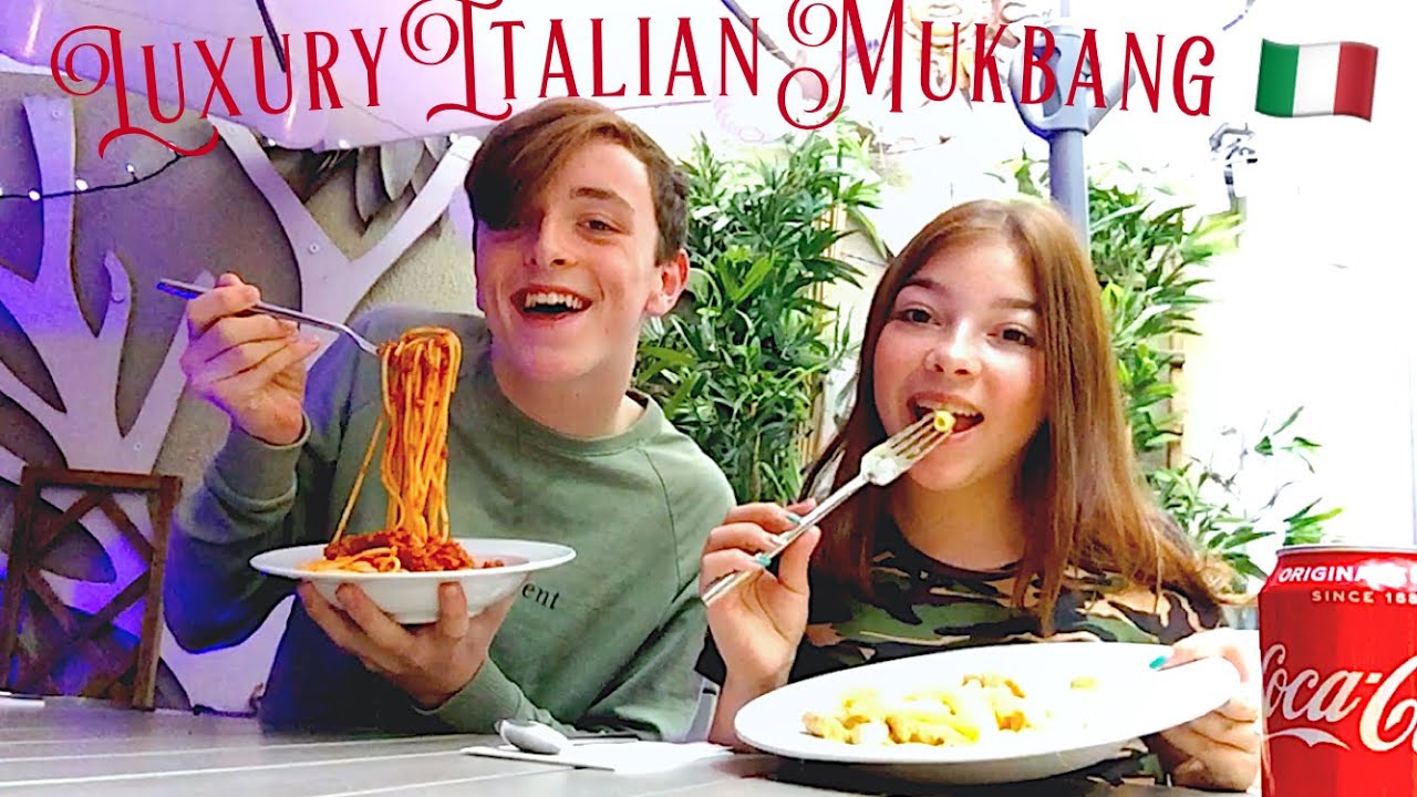 LUXURY ITALIAN FOOD MUKBANG! (eating show) LUXURY ITALIAN FOOD MUKBANG! (eating show)