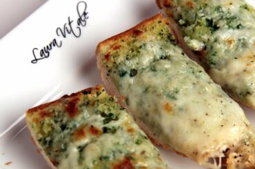 Cheesy Garlic Bread Recipe - Laura Vitale - Laura in the Kitchen Episode 288