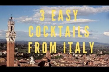 APEROL SPRITZ | NEGRONI | BELLINI | THE RECIPES (3 easy Cocktails from Italy)