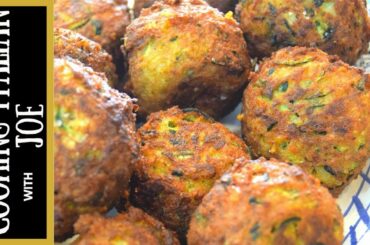 How to Make World's Best Fried Zucchini Balls Cooking Italian with Joe