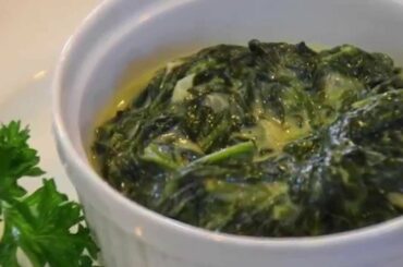 How to Make Creamed Spinach Cooking Italian with Joe