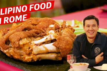 The Amazing Filipino Restaurant Right Near The Vatican — Dining on a Dime