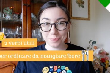 "Prendere" and "Volere" to order food/drinks in Italian | Learn Italian with Lucrezia