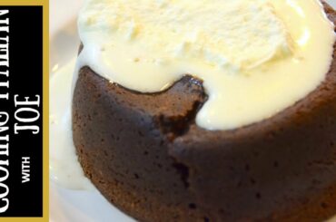 How to Make Chocolate Molten Lava Cake Cooking Italian with Joe