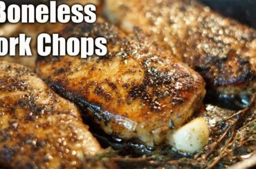 How to Make JUICY Boneless Pork Chops| Pork Chops Recipe| Must Try!