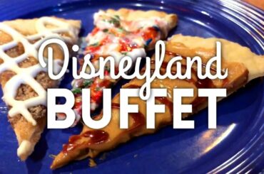 Goofy's Kitchen Disneyland Buffet - Kid Food Fantasy!