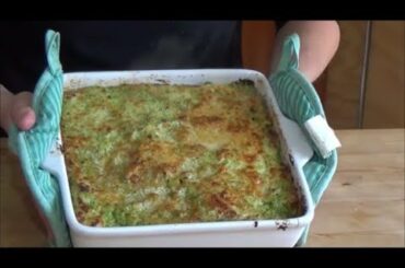 Broccoletti cream baked pasta easy vegetarian italian cuisine recipes