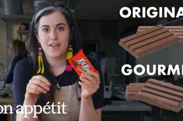 Pastry Chef Attempts To Make Gourmet Kit Kats | Gourmet Makes | Bon Appétit