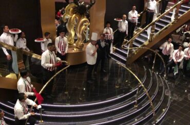 MSC Divina Italian Night in the Dining Room January 16, 2019