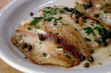 Fish Piccata Recipe - by Laura Vitale - Laura in the Kitchen Episode 133