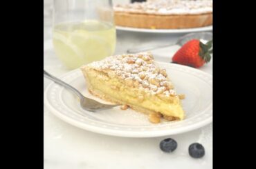 Italian Grandma's Cake - Torta della Nonna by Cooking with Manuela