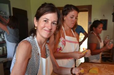 Italy Cooking Classes at Borgo Argenina: preparing home made pasta
