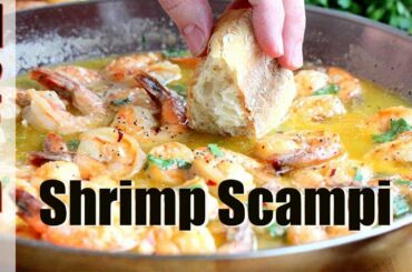 Italian Food | HOW TO MAKE SHRIMP SCAMPI | How To Feed a Loon