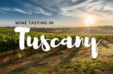 Wine tasting in Tuscany 🍷 Italy Travel Vlog {Day 6}