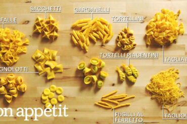 How to Make 29 Handmade Pasta Shapes With 4 Types of Dough | Handcrafted | Bon Appétit