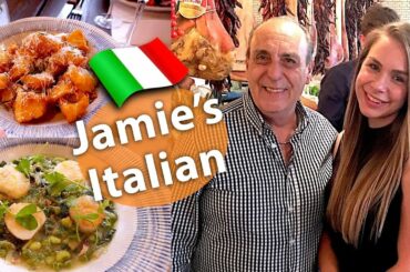 Meeting Chef Gennaro Contaldo & Jamie's Italian NEW Menu - Vlog
