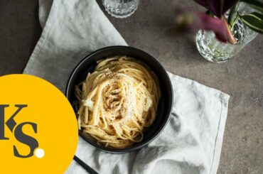 Spaghetti Cacio e Pepe | Fast & easier recipes | Italian Cuisine