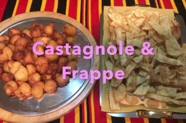 Italian food in Amharic- Frappe & Castagnole