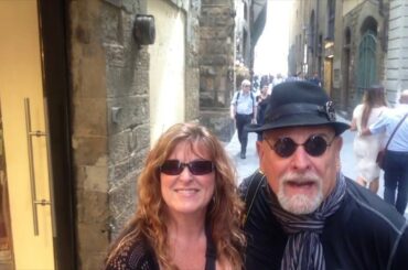 Bob and Jill on Dining in Firenze, Florence Italy (2015)