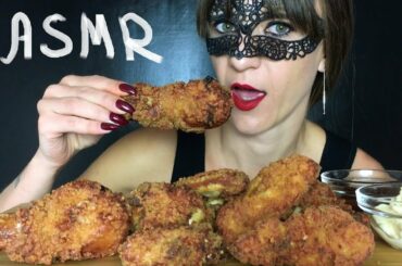 ASMR MUKBANG FRIED CHICKEN 핫 후라이드 먹방 리얼사운드 (Crispy Eating Sounds) Eating Show NO TALKING