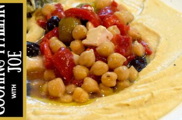 How to Make Hummus Recipe Cooking Italian with Joe