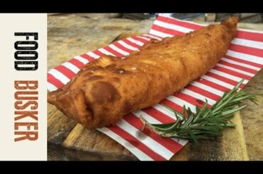 Italian Panzerotti - Deep Fried Pizza | Food Busker