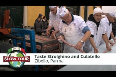Traditional italian food: Strolghino and Culatello of Zibello  | Italia Slow Tour |