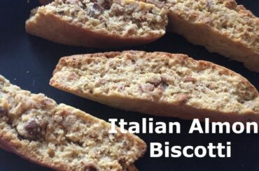 How to make Italian Almond Biscotti |Cookies/ biscuit recipe