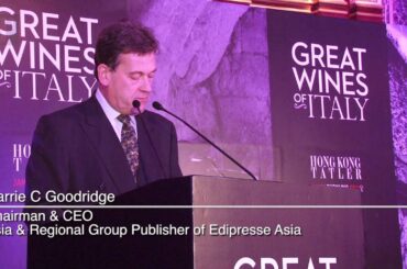 Great Wines of Italy Gala Dinner