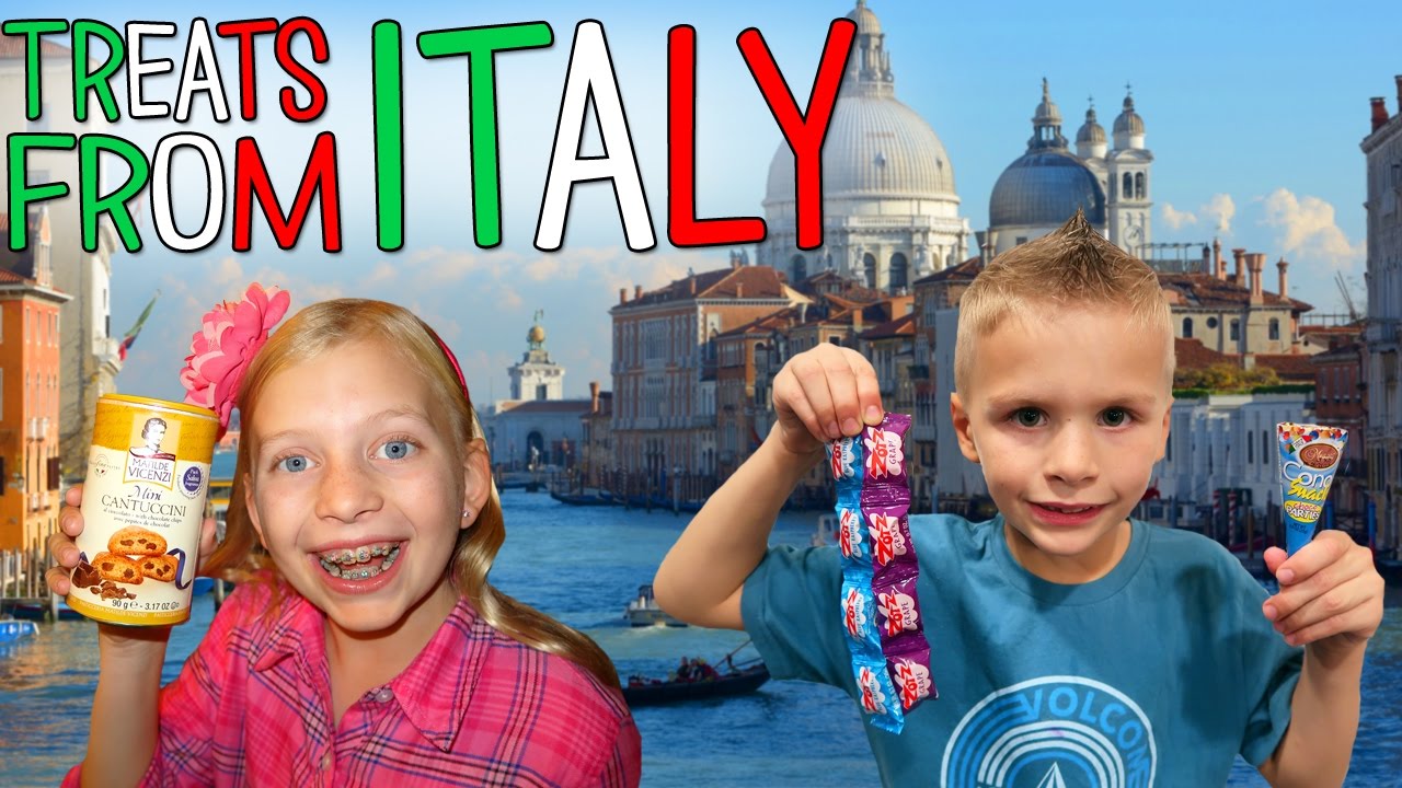 Kids Try Foods from Italy Kids Try Foods from Italy