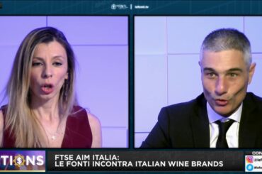 FTSE AIM ITALIA incontro con Italian Wine Brand  In studio l'AD Alessandro Mutinelli
