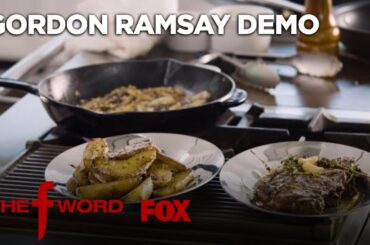 Gordon Ramsay's New York Strip Steak Recipe: Extended Version | Season 1 Ep. 4 | THE F WORD