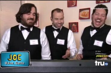 Jokers as waiters in Restaurant - Impractical Jokers - Season 3