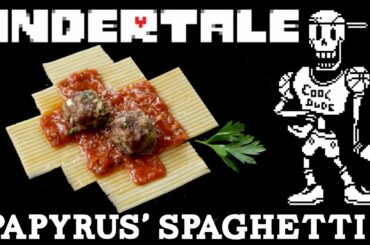 How to Make PAPYRUS' SPAGHETTI from Undertale! Feast of Fiction S5 Ep16