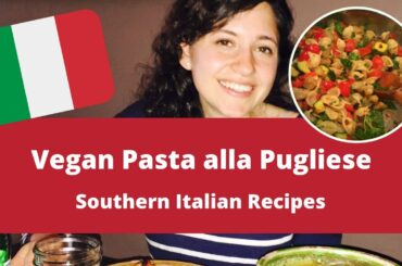 Vegan Pasta Recipe | Pasta alla Pugliese | Southern Italian Recipes