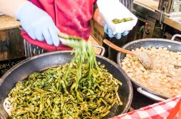 Italian Pasta, Lasagna, Pesto, Meatballs. Great Taste Found at South Quay Market. London Street Food