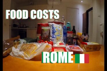 Italy Food Cost: Rome Food Prices In US Dollars