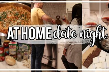 Cozy At Home Date Night Routine + Easy Pasta Recipe! NitraaB