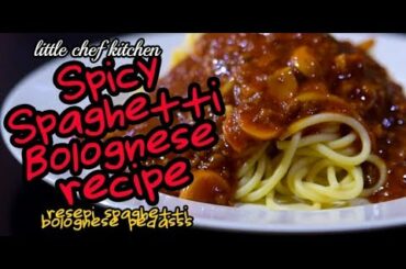 Spicy Spaghetti Bolognese Recipe