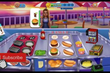 Kitchen Craze Cooking Games for Free Food Level 7-8 - Android Games